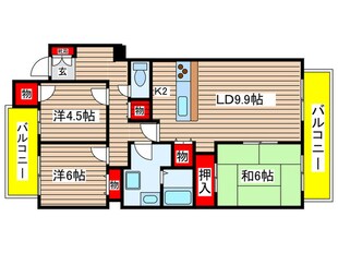 サクラ東栄レジデンスの物件間取画像